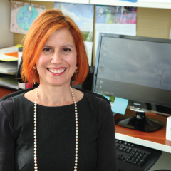 Headshot of Dr. Cynthia Klein-Banai, UIC Director of Sustainability